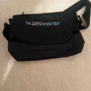 Taylor Swift Black Crossbody Bag Sleek Design